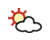 一部曇り
